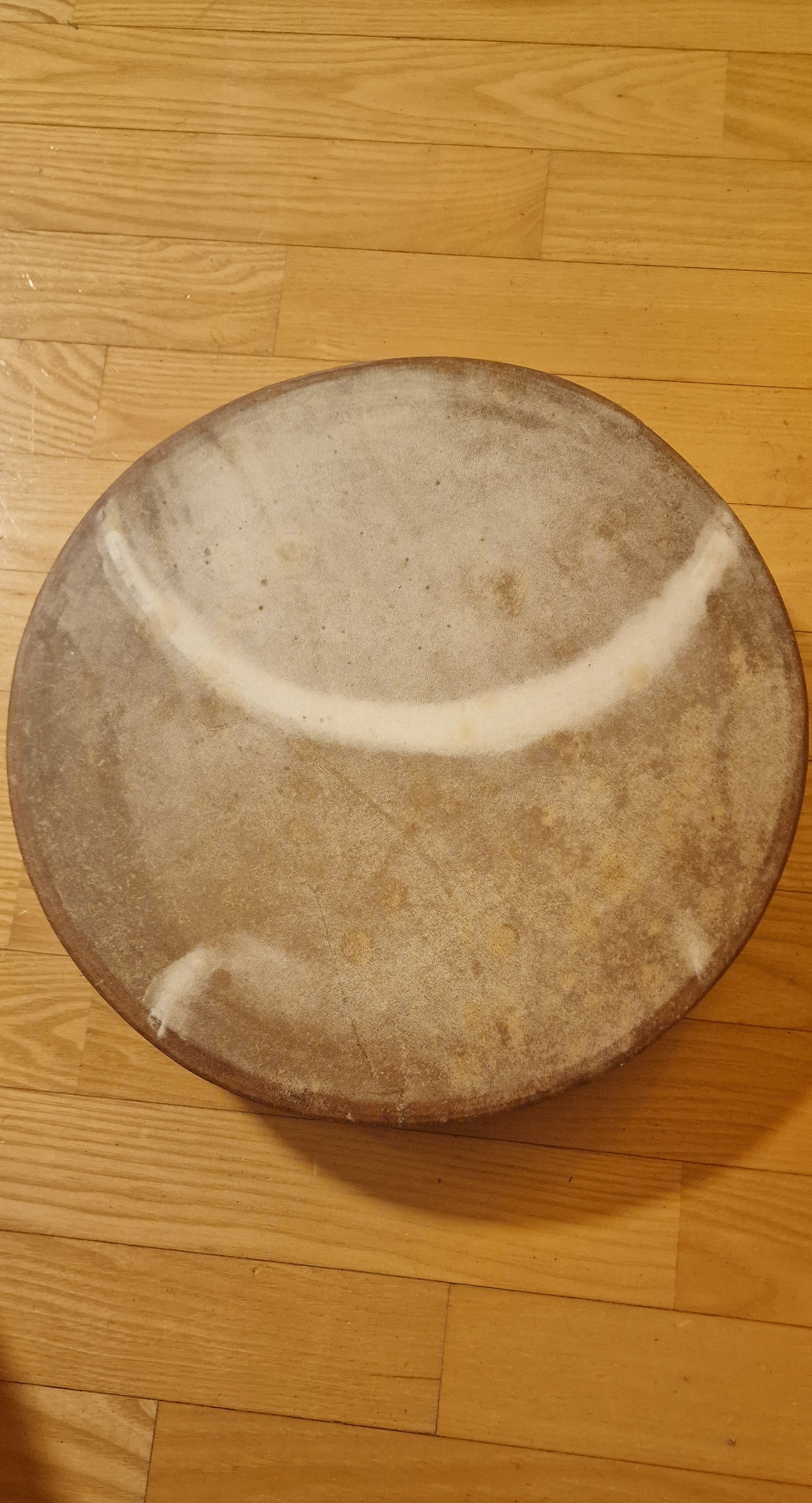 Autentyczny Egipski Daff Bęben 29cm – Skóra Naturalna