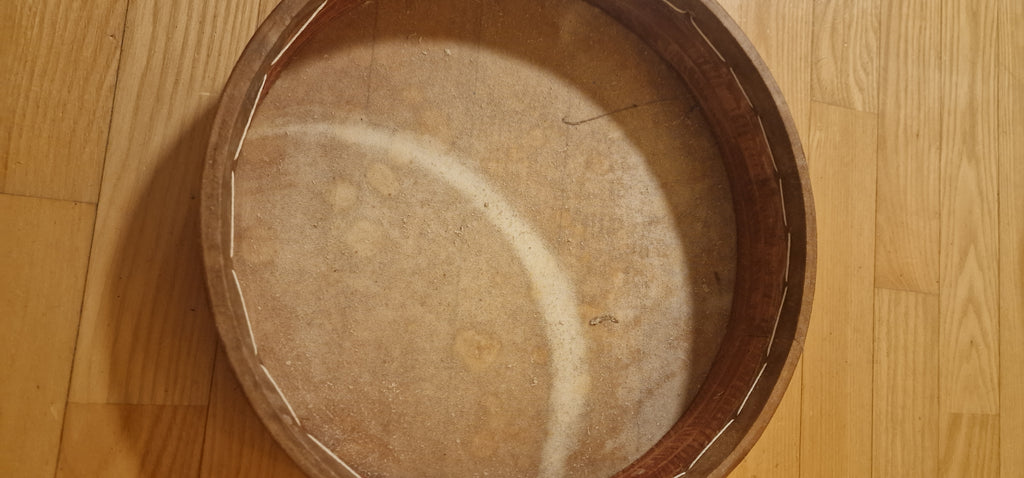 Autentyczny Egipski Daff Bęben 29cm – Skóra Naturalna