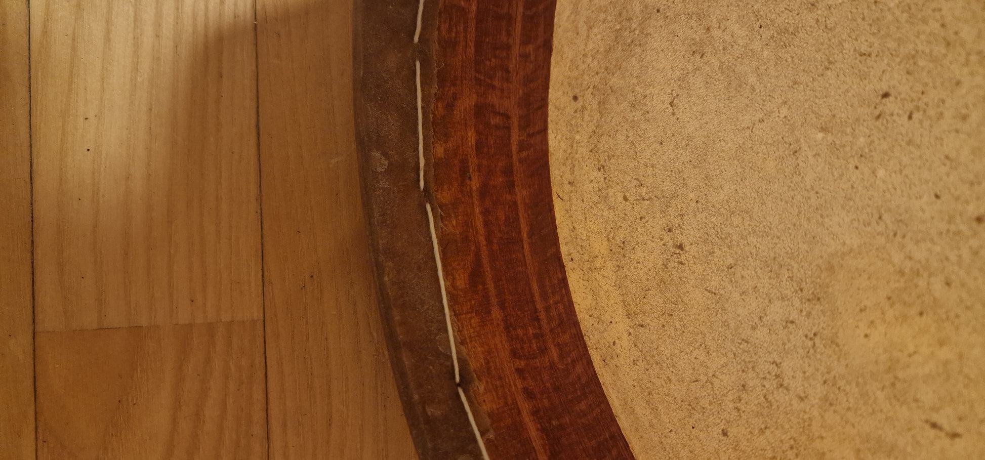 Autentyczny Egipski Daff Bęben 29cm – Skóra Naturalna