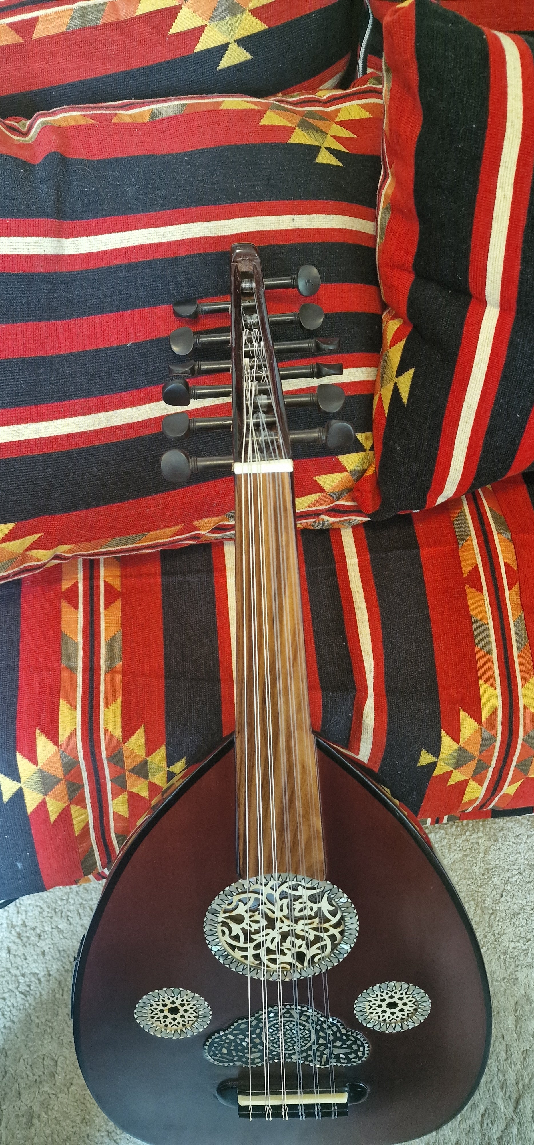 Egipski Oud Akustyczny - Dark Mahogany