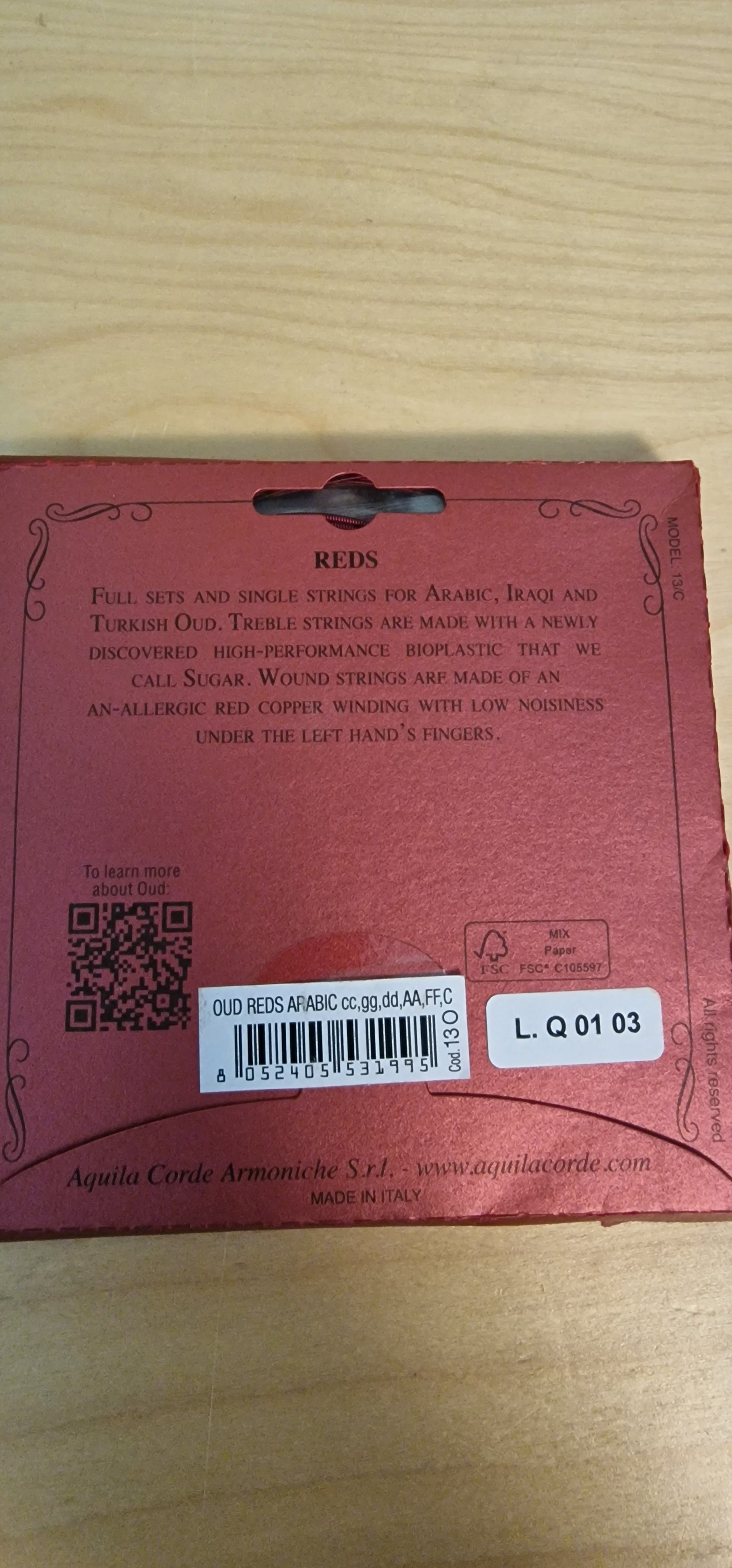 Aquila Reds Strings - Do - Do